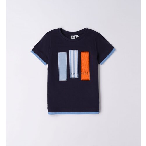 футболка ido для мальчика, синяя