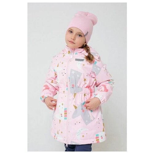 куртка crockid для девочки, розовая