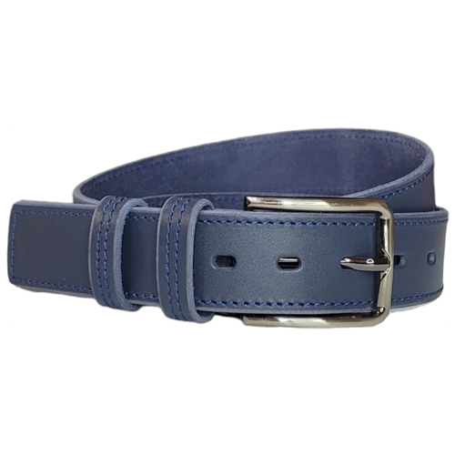 мужской кожаные ремень premium belt, синий