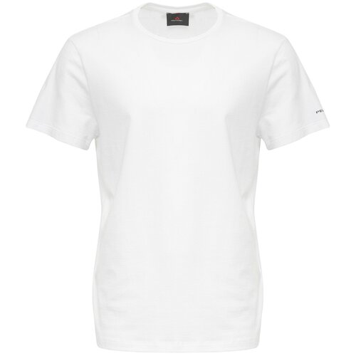мужская футболка с круглым вырезом peuterey, белая