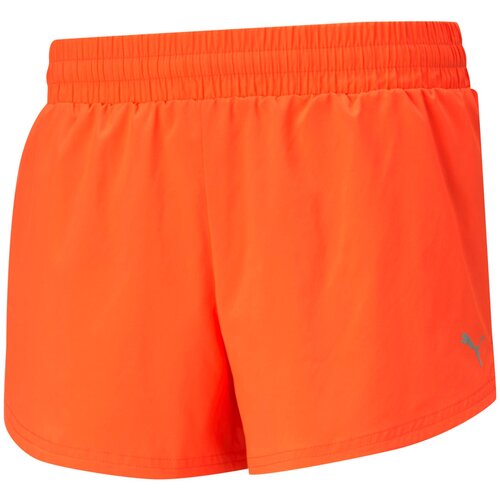 женские спортивные шорты puma, оранжевые