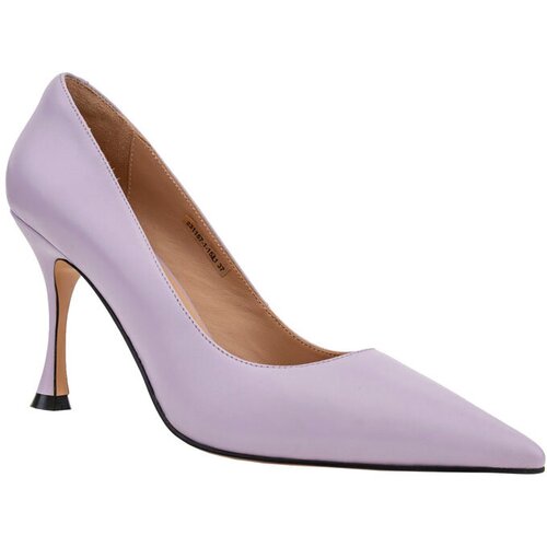 женские туфли на каблуке milana, фиолетовые