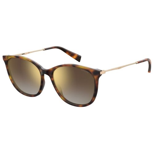 женские солнцезащитные очки levi’s®, коричневые