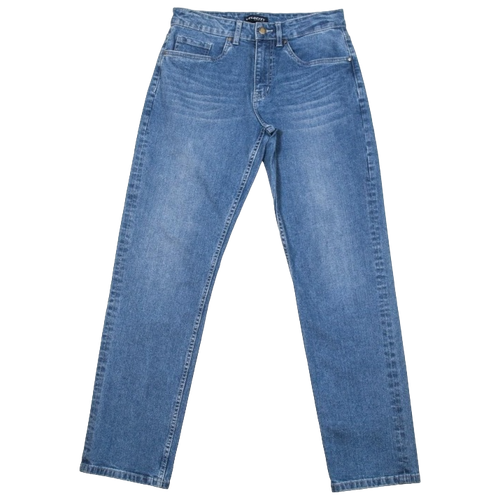 мужские прямые джинсы velocity, голубые