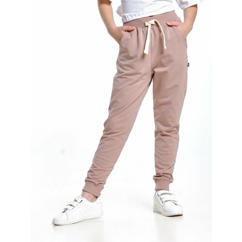 брюки mini maxi для девочки, розовые