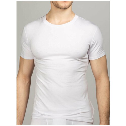 мужская футболка с коротким рукавом tactilica, белая