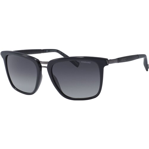 мужские квадратные солнцезащитные очки chopard, черные