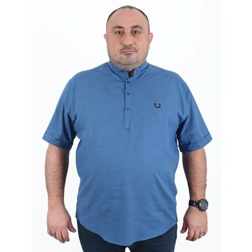 мужская рубашка castelli, голубая