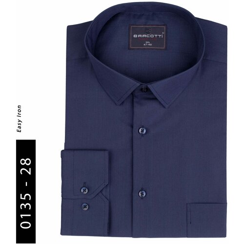 мужская рубашка barcotti, синяя