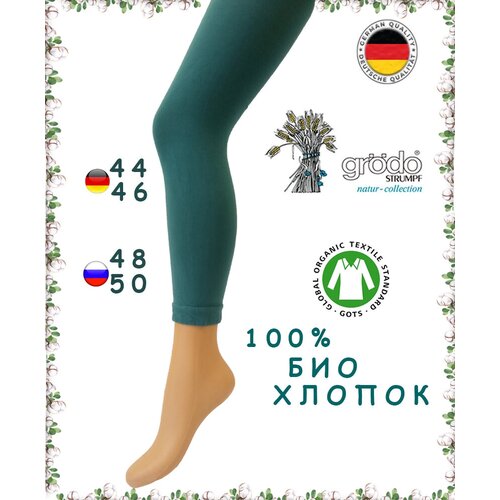 женские классические брюки groedo, зеленые