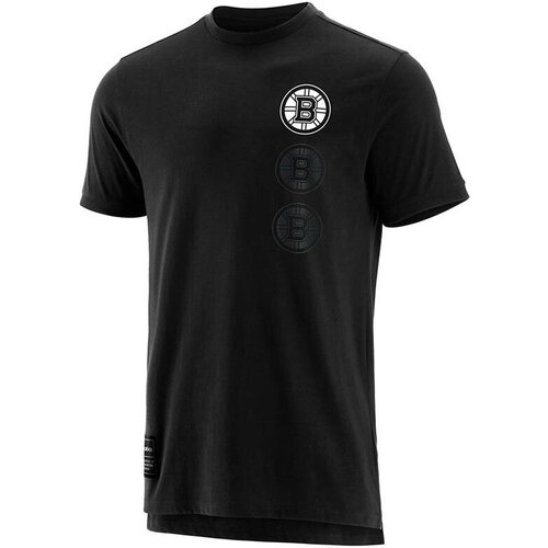 мужская футболка с коротким рукавом fanatics, черная