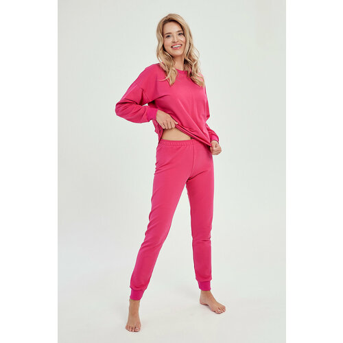 женская пижама taro, розовая