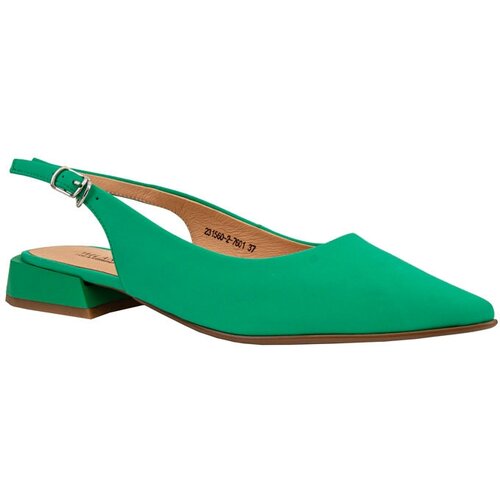 женские туфли-лодочки milana, зеленые