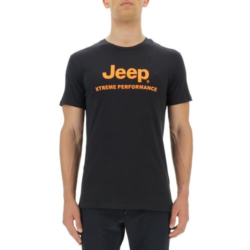 мужская футболка jeep, черная