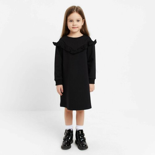 платье-рубашки kaftan для девочки, черное
