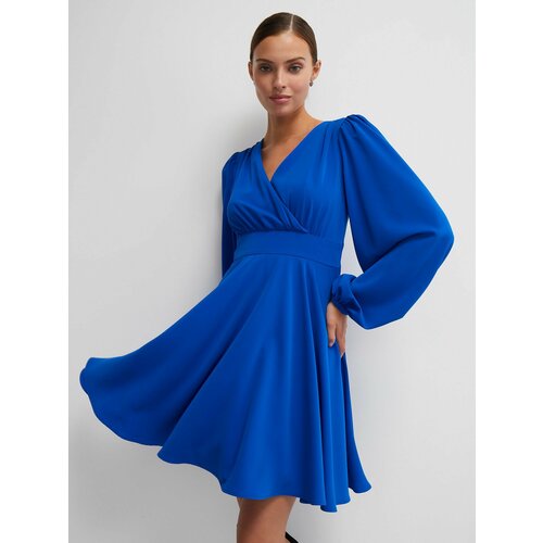женское платье для офиса vittoria vicci, синее