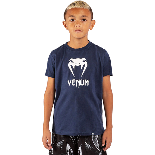 футболка с коротким рукавом venum для девочки, синяя