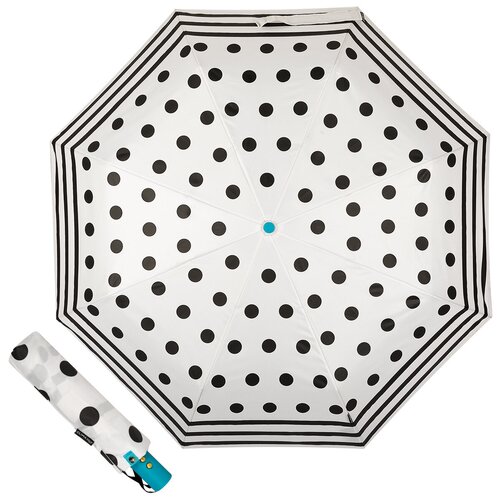 женский складные зонт m&p, белый