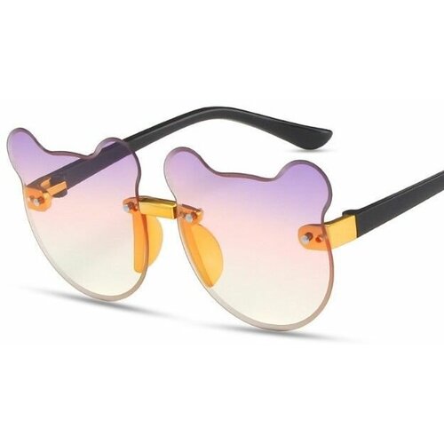 солнцезащитные очки нет бренда для девочки, фиолетовые