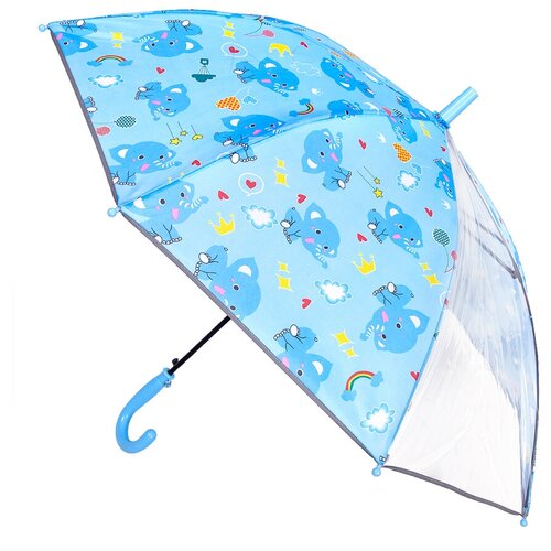 зонт-трости arman для девочки, голубой