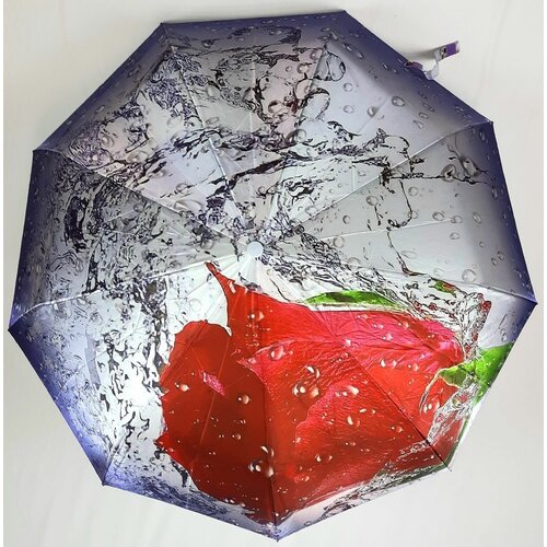 женский складные зонт нет бренда, красный