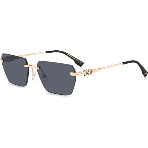 мужские солнцезащитные очки dsquared2, золотые
