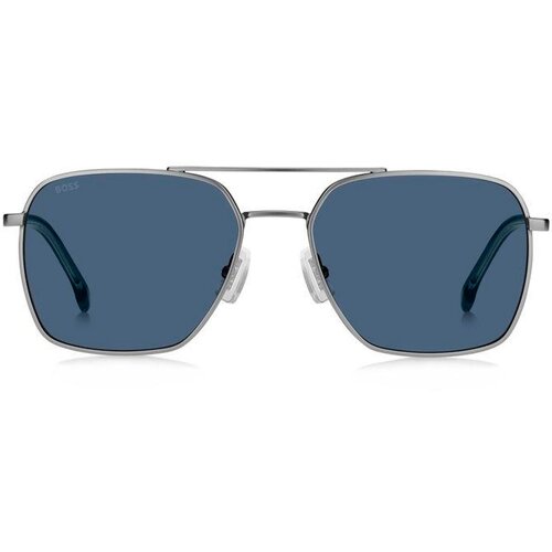 мужские квадратные солнцезащитные очки boss, синие