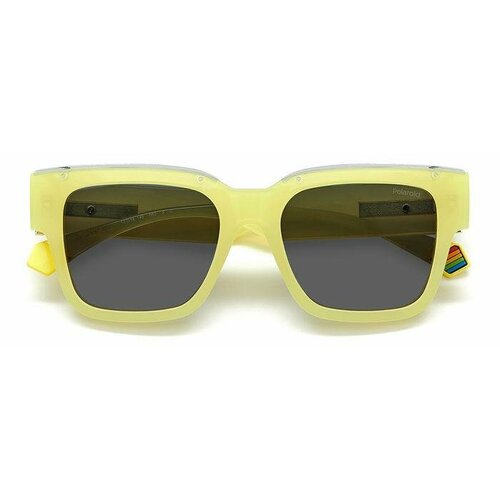 солнцезащитные очки polaroid, желтые