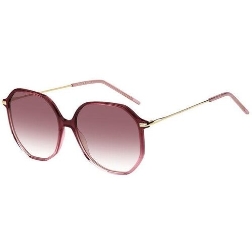 женские солнцезащитные очки boss, розовые