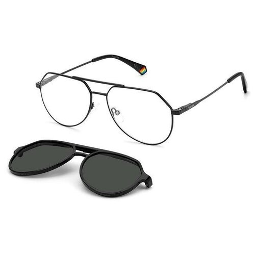 солнцезащитные очки polaroid, черные
