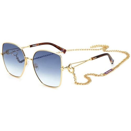 женские солнцезащитные очки missoni, золотые