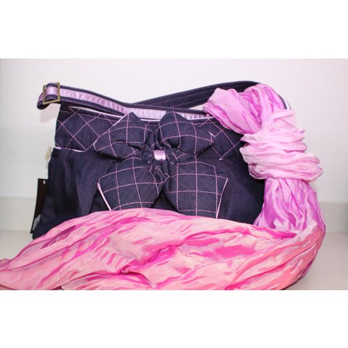 женская сумка для обуви производство тайланд, фиолетовая