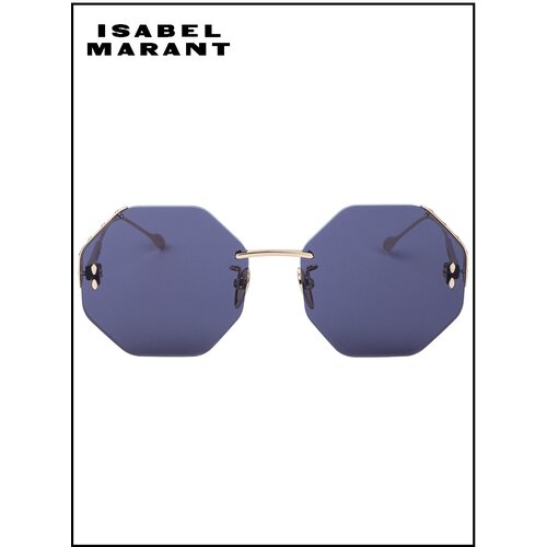женские солнцезащитные очки isabel marant, серебряные