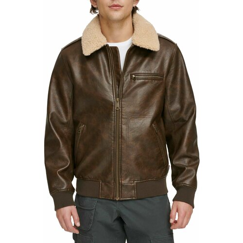 мужская куртка levi’s®, коричневая
