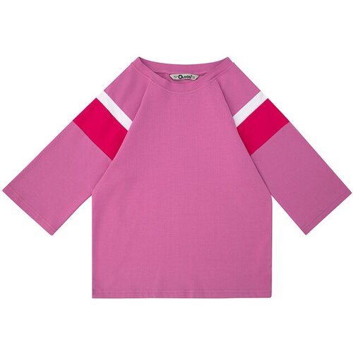 спортивные футболка oldos для девочки, розовая