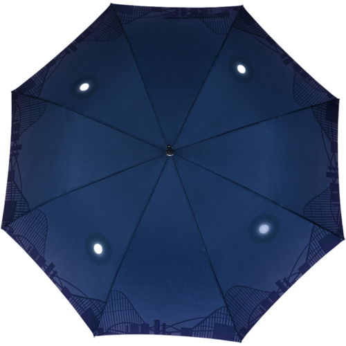 женский зонт-трости zest, синий