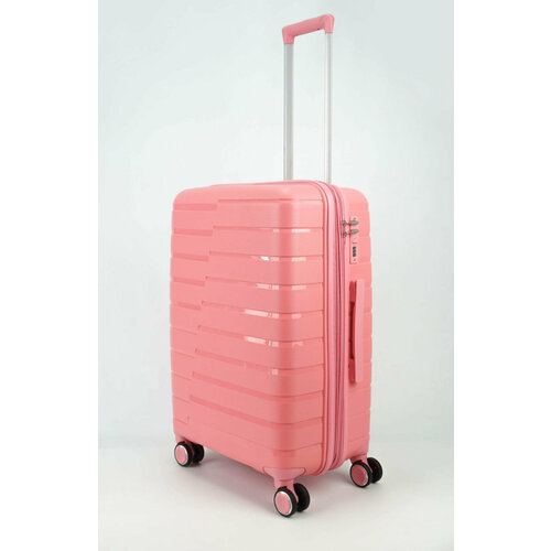 мужской чемодан impreza, розовый