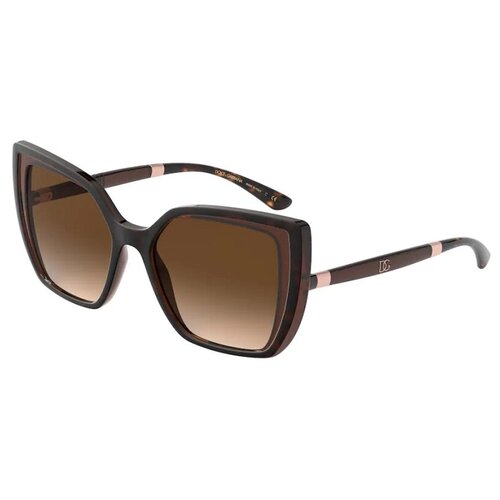 женские солнцезащитные очки luxottica, коричневые