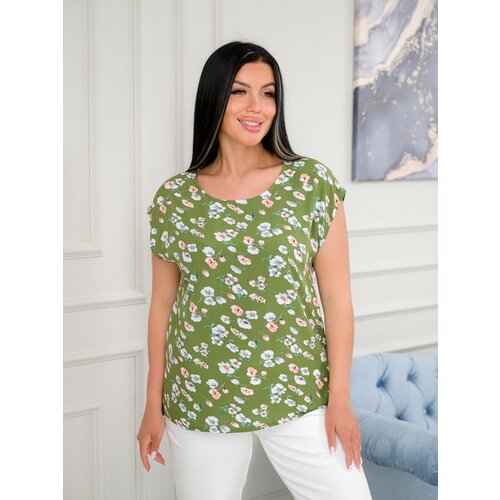 женская футболка с коротким рукавом ш’аrliзе, зеленая