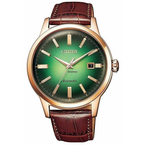 мужские часы citizen, зеленые