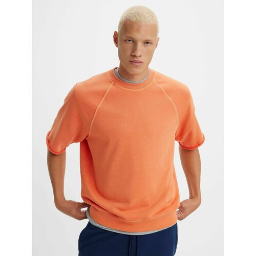 мужская футболка с круглым вырезом levi’s®, оранжевая