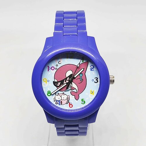 часы нет бренда для девочки, синие