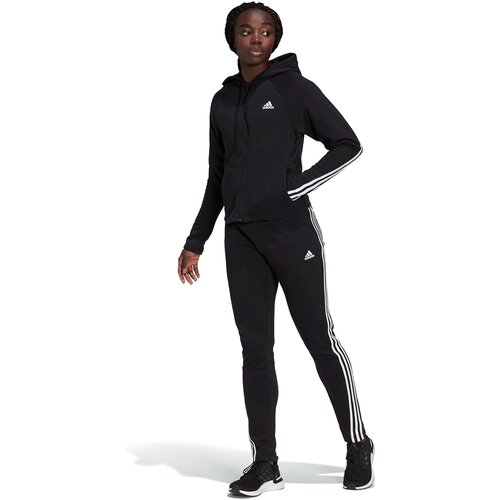 женский спортивный костюм adidas, черный