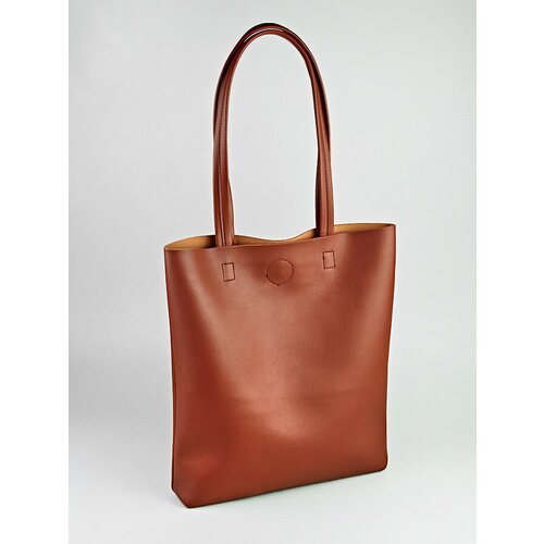 женская сумка-шоперы adaf, коричневая