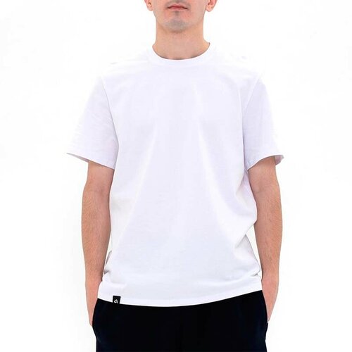 мужская футболка с коротким рукавом aqama, белая