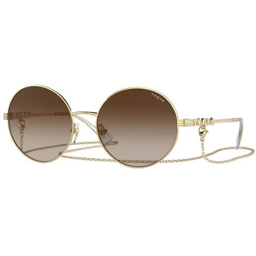 женские солнцезащитные очки luxottica, коричневые