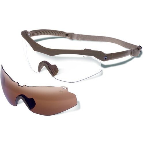 солнцезащитные очки gargoyles, коричневые