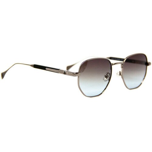 мужские солнцезащитные очки kaizi, серебряные