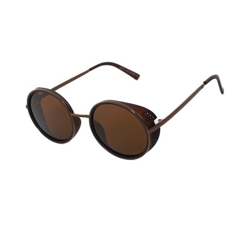 мужские круглые солнцезащитные очки in touch, коричневые