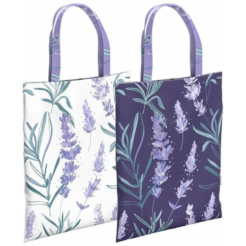 женская сумка-шоперы erichkrause, фиолетовая